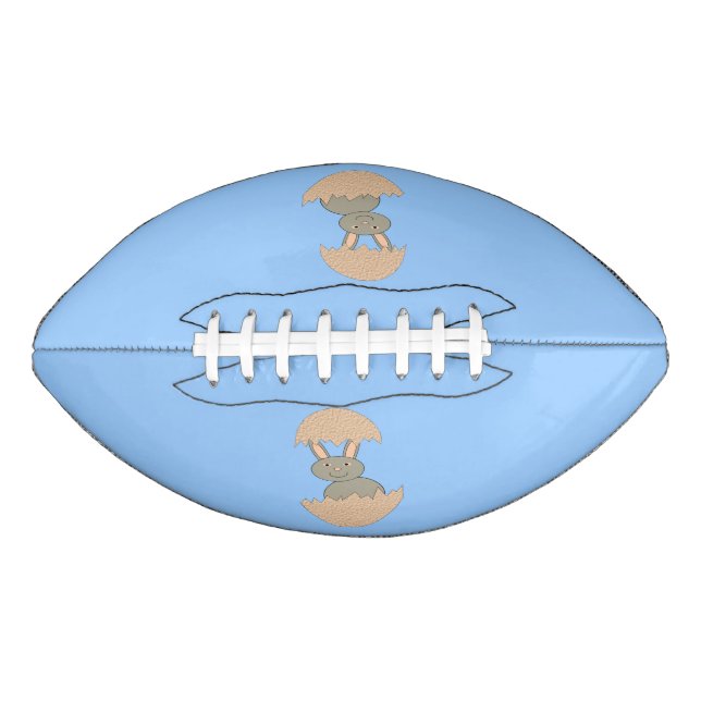 Bunny Hatching from Egg Weird Football (Vorderseite)