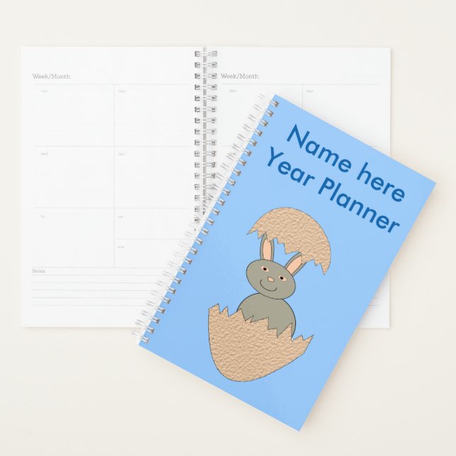 Bunny Hatching von Egg eigenem Planer (Anzeige)