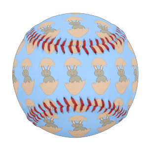 Bunny Hatching von Egg Weird Baseball