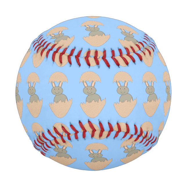 Bunny Hatching von Egg Weird Baseball (Vorderseite)