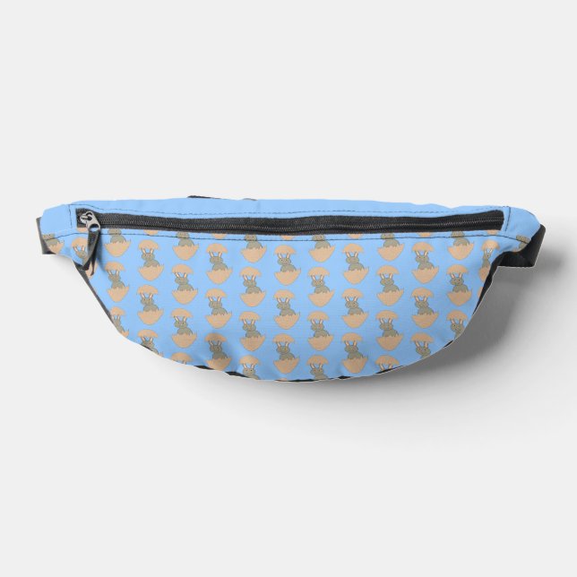 Bunny Hatching von Egg Weird Bauchtasche (Ablage )
