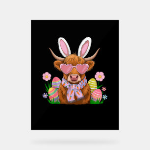 Bunny Highland Vache Pâques Fermières Femmes Enfan