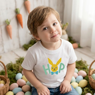 Bunny Hop Boys T-Shirt de Pâques pour enfants