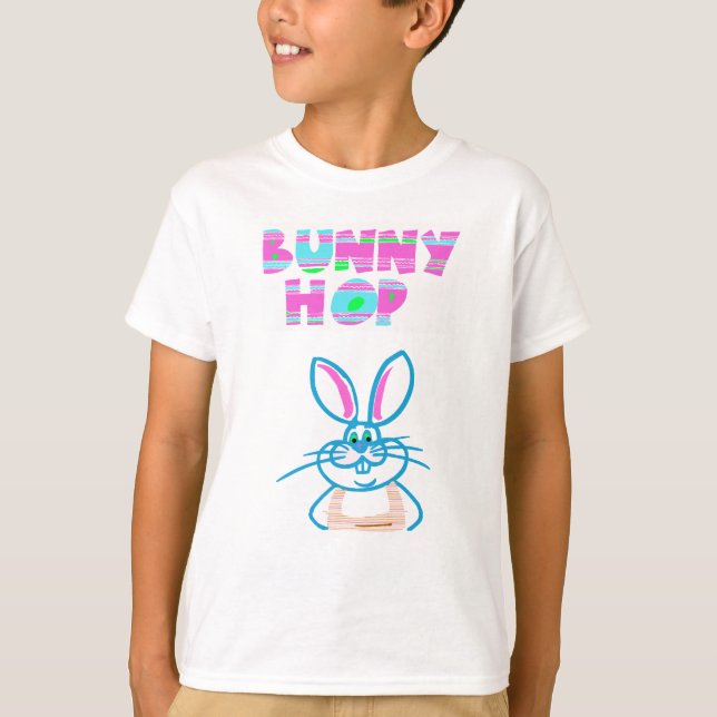 BUNNY HOP EASTER YOUTH T - SHIRT (Vorderseite)