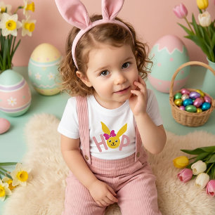 Bunny Hop Girls Ostern T - Shirt für Kinder