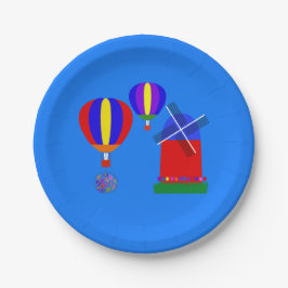 Bunny Hot Air Ballon #1 Paper Teller