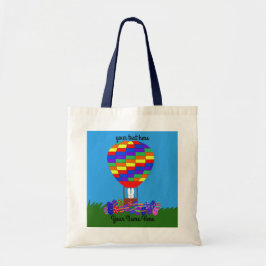 Bunny Hot Air Ballon #2 Totasche Tragetasche
