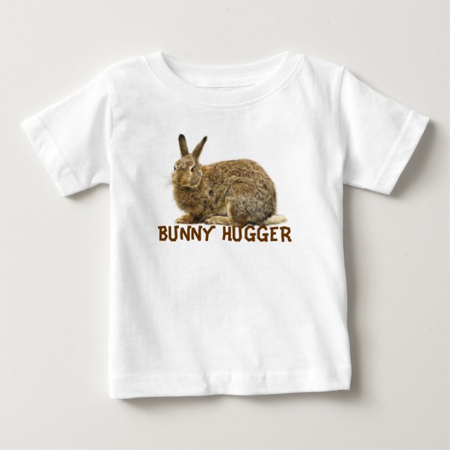 BUNNY HUGGER Wild Rabbit Collection Baby T-shirt (Vorderseite)