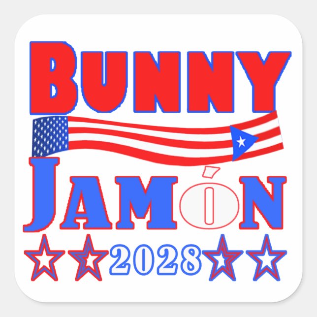 bunny jamon sticker (Vorderseite)