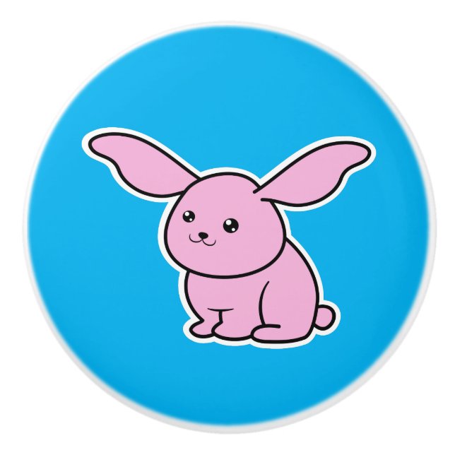 Bunny Keramikknauf (Vorderseite)