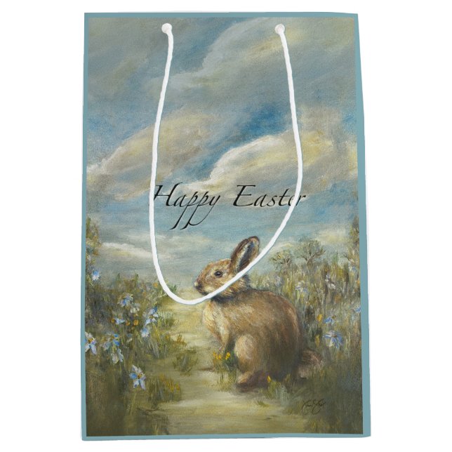 Bunny Lane EASTER Mittlere Geschenktüte (Vorderseite)