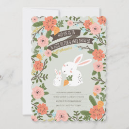 Bunny Liebe Baby Showeinladung Einladung