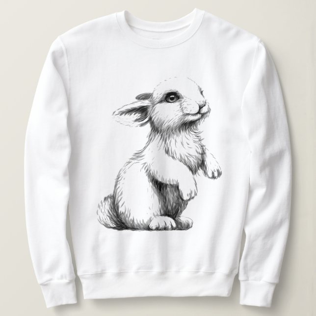 Bunny Liebe Sweatshirt (Design vorne)