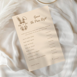 Bunny Light Beige Geschlecht offenbaren den Preis