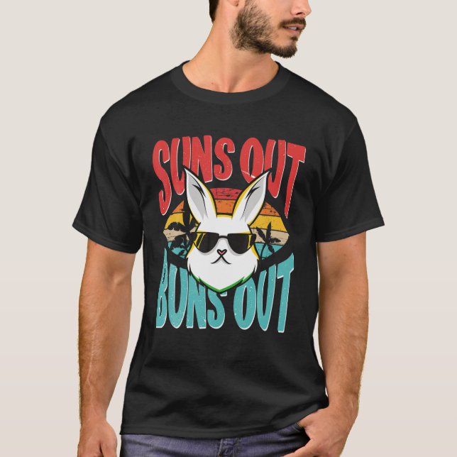 Bunny Lover schlägt sich aus Buns heraus T-Shirt (Vorderseite)