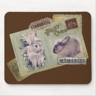 Bunny Memories Mousepad