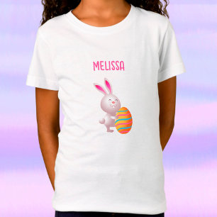 BUNNY MIT PERSONALISIERTEM EGG-T - Shirt
