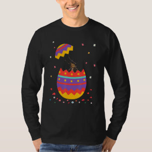 Bunny Oars Eggs Kostüm Niedlich Ostern Tag Grafik  T-Shirt