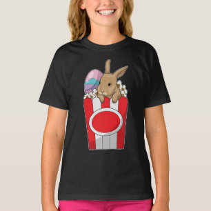 Bunny Oaster Easter egg Popcorn T-Shirt