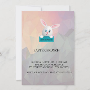 Bunny - Ostereinladung Einladung