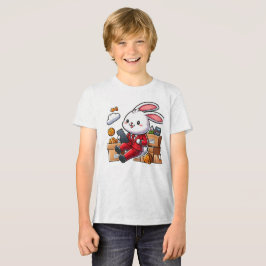 BUNNY. #Part2 / Kids T-shirt (funny bunny) #6 Tri-Blend Shirt