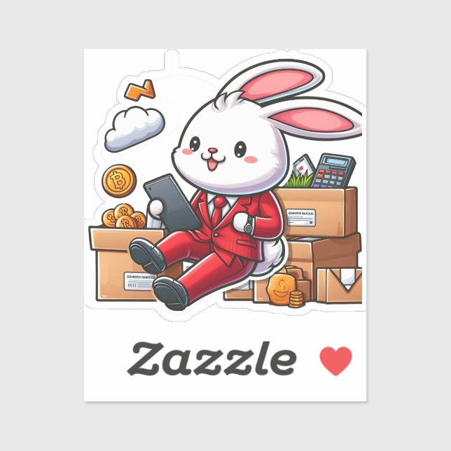 BUNNY. #Part2 / Sticker (bunny bussines) #8 (Blatt)