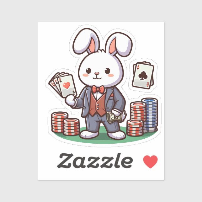 BUNNY. #Part2 / Sticker (bunny slots) #14 (Feuille)