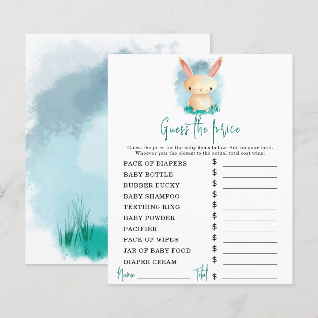 Bunny Party Games | Price Guess Game (Vorne/Hinten)