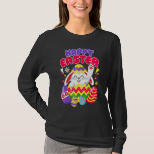 Bunny Pastel Spring Hunt Eggs Rabbit Happy Osterfe T-Shirt