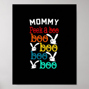 Bunny Peekaboo Spiel für Neugierige Kinder Erwachs Poster