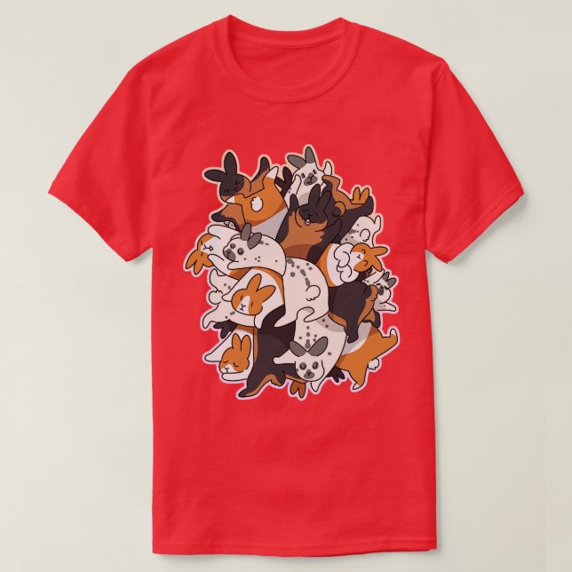 Bunny Pile T-Shirt (Design vorne)
