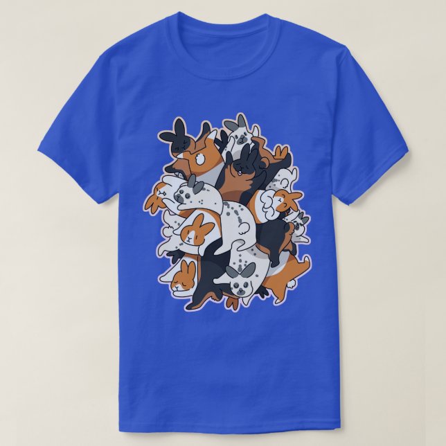 Bunny Pile T-Shirt (Design vorne)