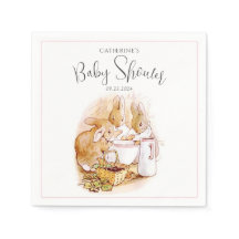 Bunny Pink Girl Baby Dusche