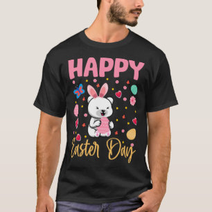 Bunny Polar Bären farbenfrohe Eier Jagen Happy Eas T-Shirt