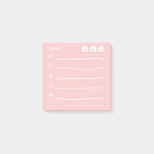 Bunny Post-it Klebezettel