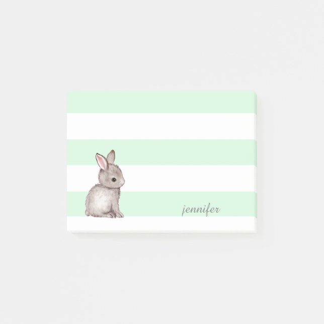 Bunny post notiert post-it klebezettel (Vorderseite)