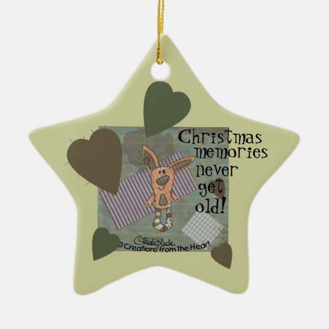 Bunny Prim Keramikornament (Vorne)