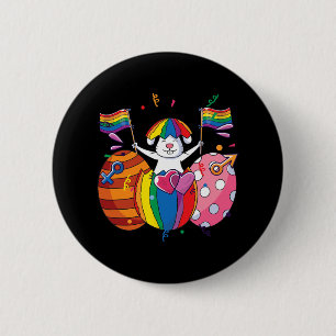 Bunny Q Prix Ostern Niedliches Kaninchen Ally Gay Button