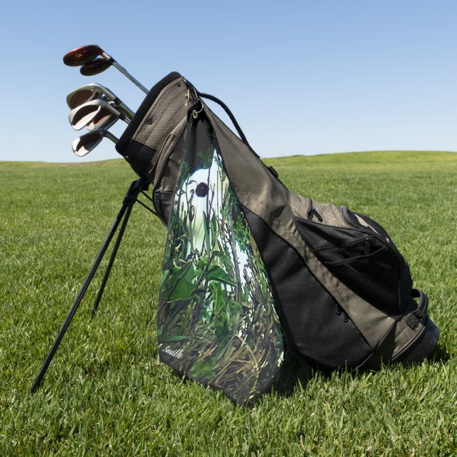 Bunny Rabbit Animal Golf Handtuch (Gras)