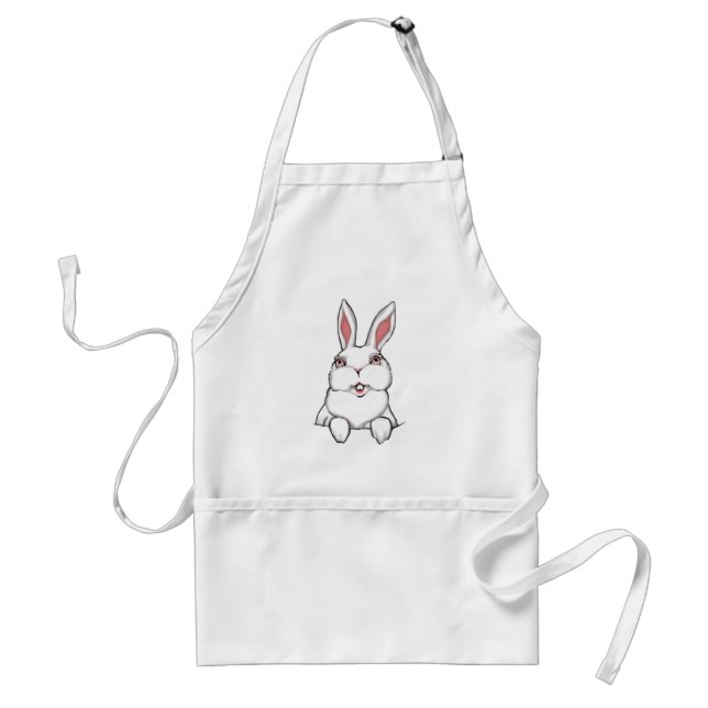 Bunny Rabbit Apron Easter Bunny Cute BBQ Schürze (Vorne)