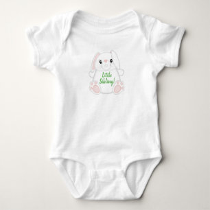 Bunny Rabbit Baby Dusche Grün Strampler