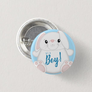 Bunny Rabbit Baby Dusche Woodland Button