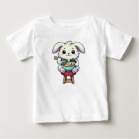 Bunny Rabbit Eating Ramen