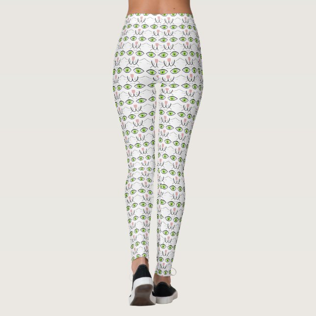 Bunny Rabbit Face Leggings (Rückseite)