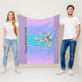 Bunny Rabbit gift - personalisierte Decke