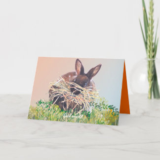 Bunny Rabbit Grußkarten Geburtstag, Beileid Karte