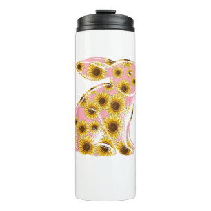 Bunny Rabbit Lover Happy Ostersonne Kinder Männer Thermosbecher