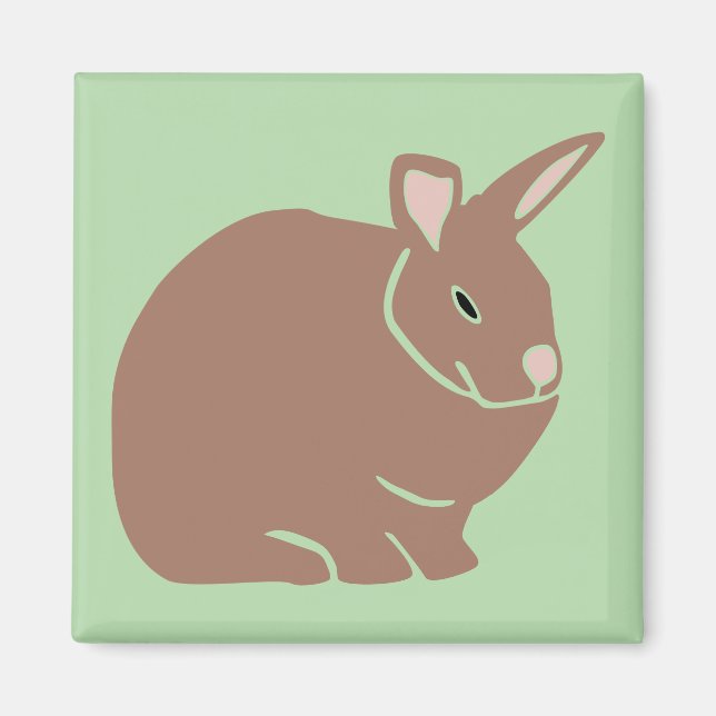 Bunny Rabbit Magnet (Vorne)