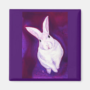 Bunny Rabbit Magnet - "What's Up Doc?"