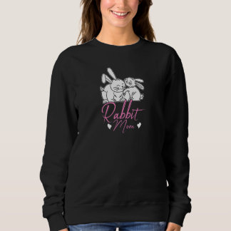 Bunny Rabbit Mama Bunnies Premium Sweatshirt